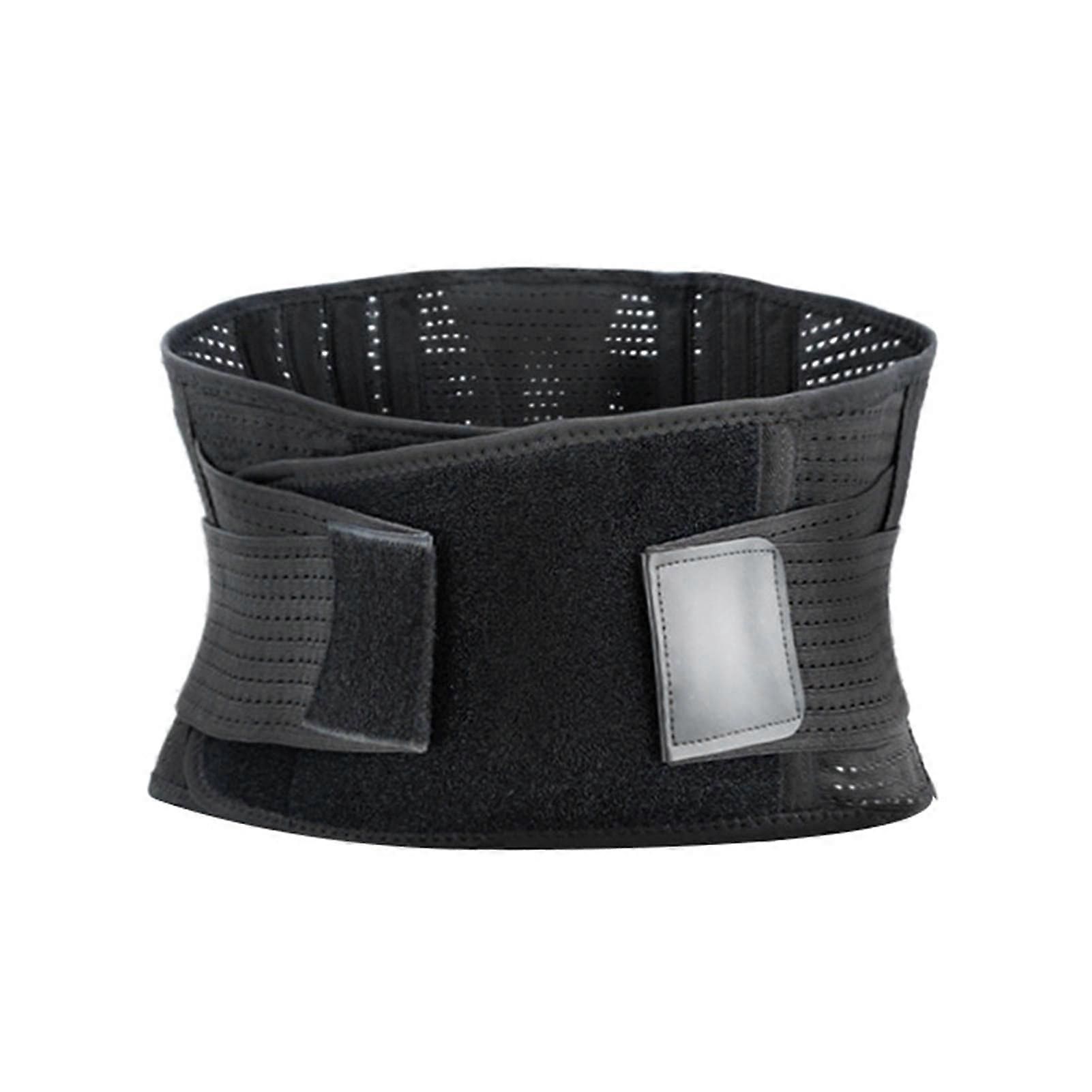 Weightlifting Belt with Reinforced Waist Support and Adjustment for Strength Training - M