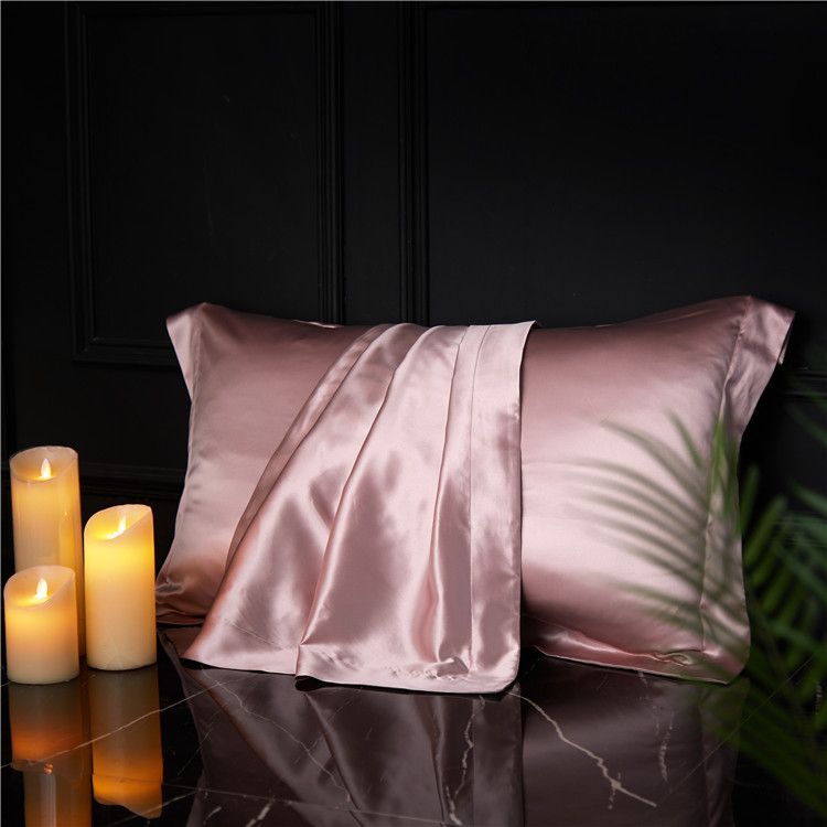 Silk Pillowcase 19 Momme Wide Edge Olive green 48*74+8 — image 2