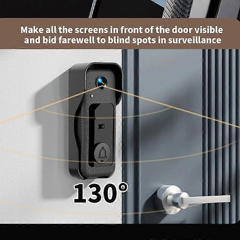 X6 Wireless Video Doorbell, Night Vision, Black โ image 4