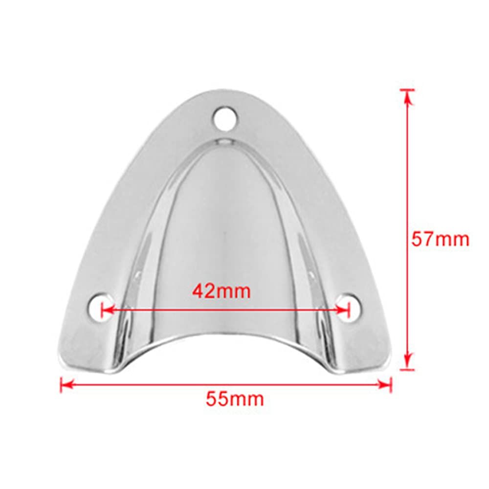 4 Pieces Stainless Steel Marine Vent Cover Air Outlet Protective Cap for Boat Cable and Transducer Wiring โ image 2