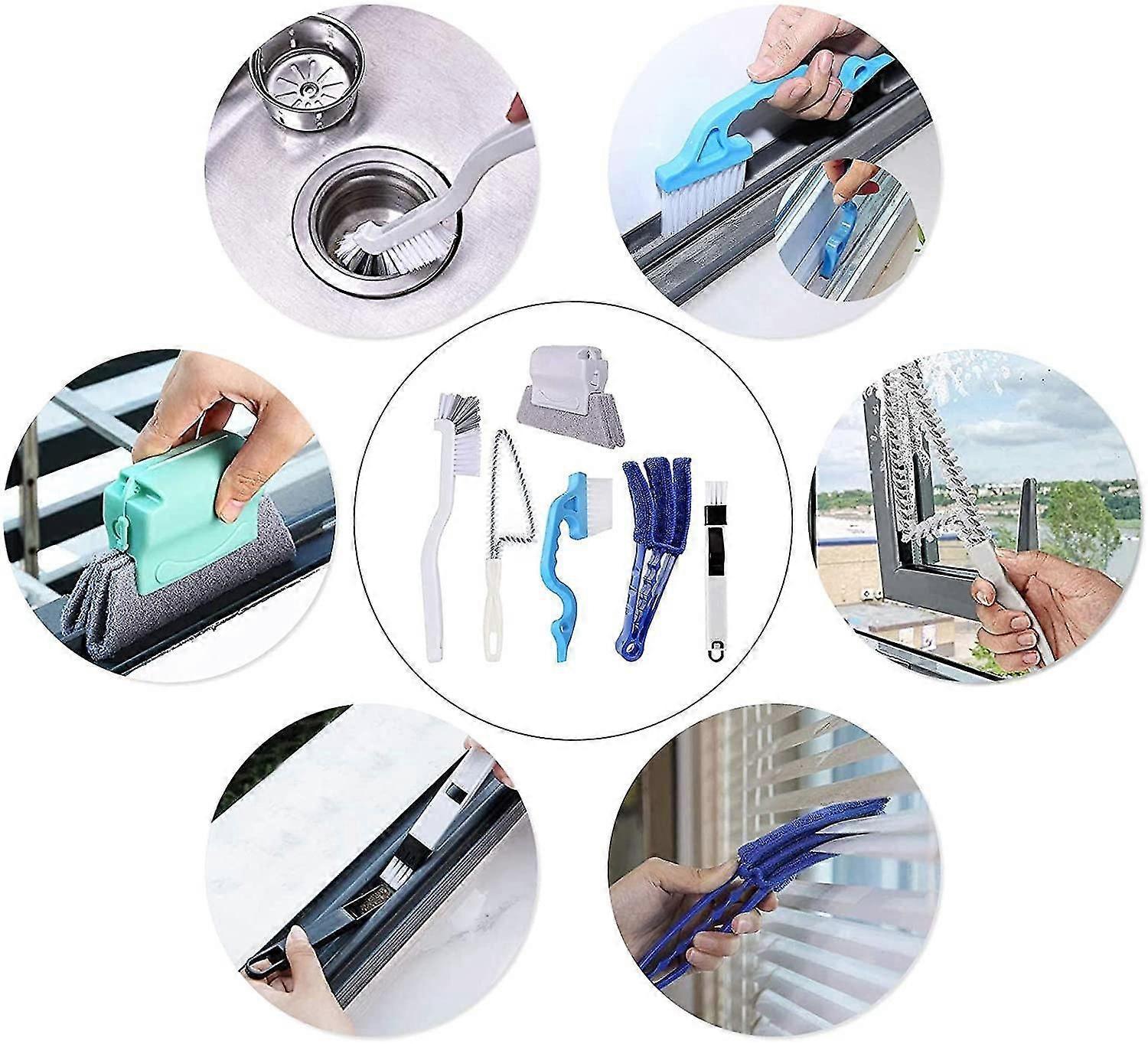 Window Groove & Corner Cleaning Brush for Kitchen & Blinds β image 2