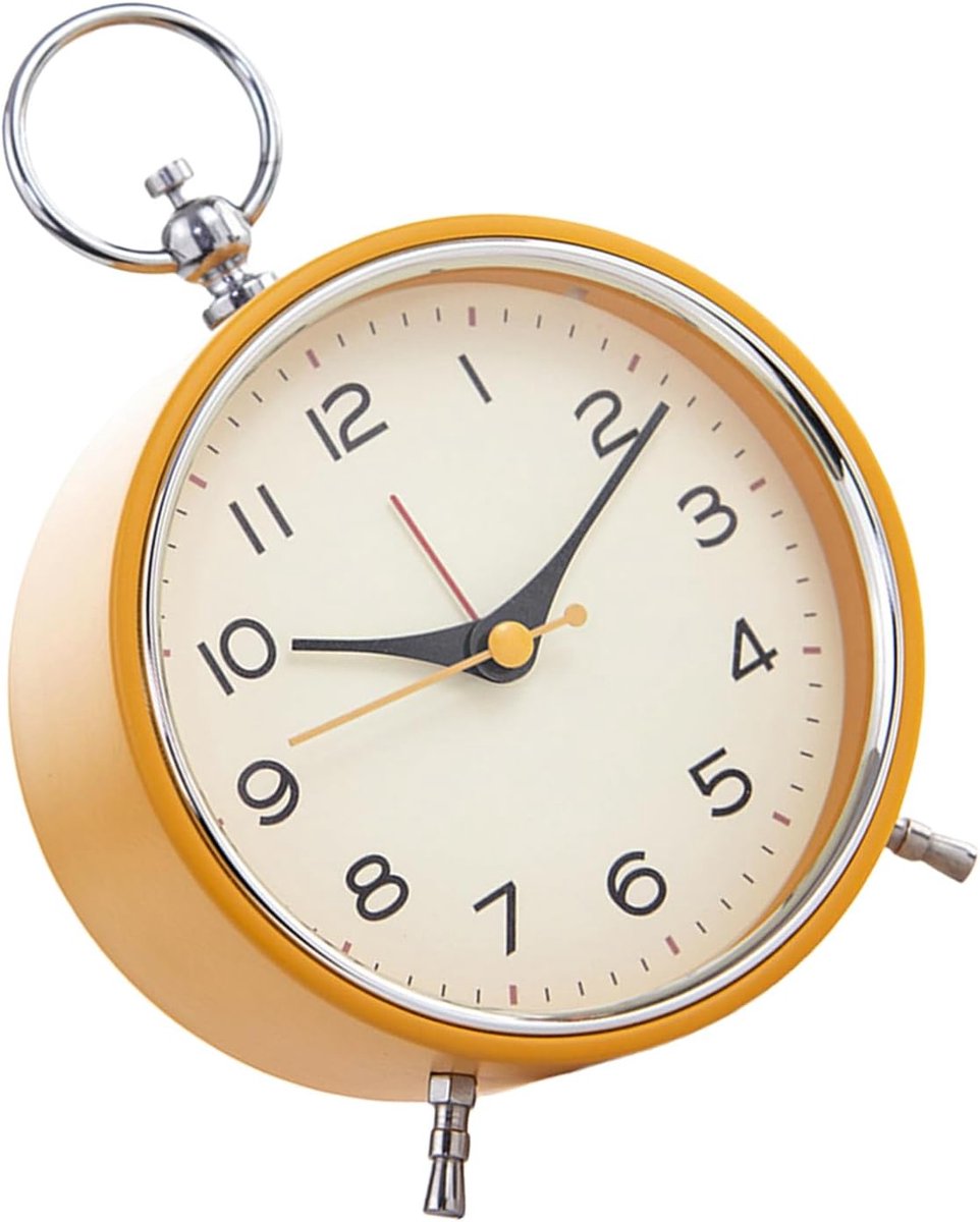 Wekker - digital alarm clock - children's alarm clock - alarm clocks - mechanical alarm clock - silent movement - with night light and snooze function - ideal