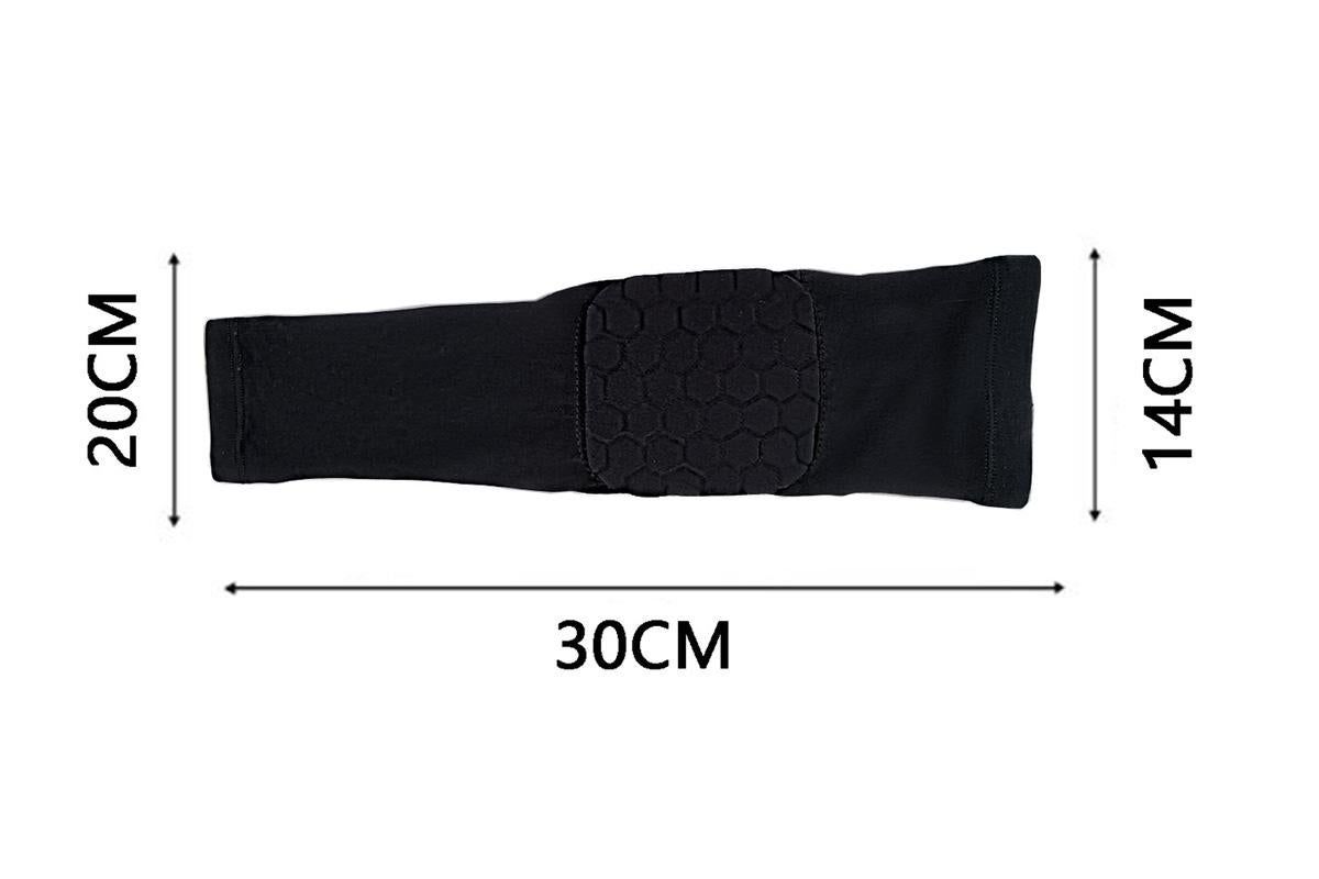 2 Pcs Tennis Elbow Compression Support Sleeve for Golfers Elbow relaxation Workout Weightlifting Elbow Brace with Honeycomb Lining -Black / L β image 5