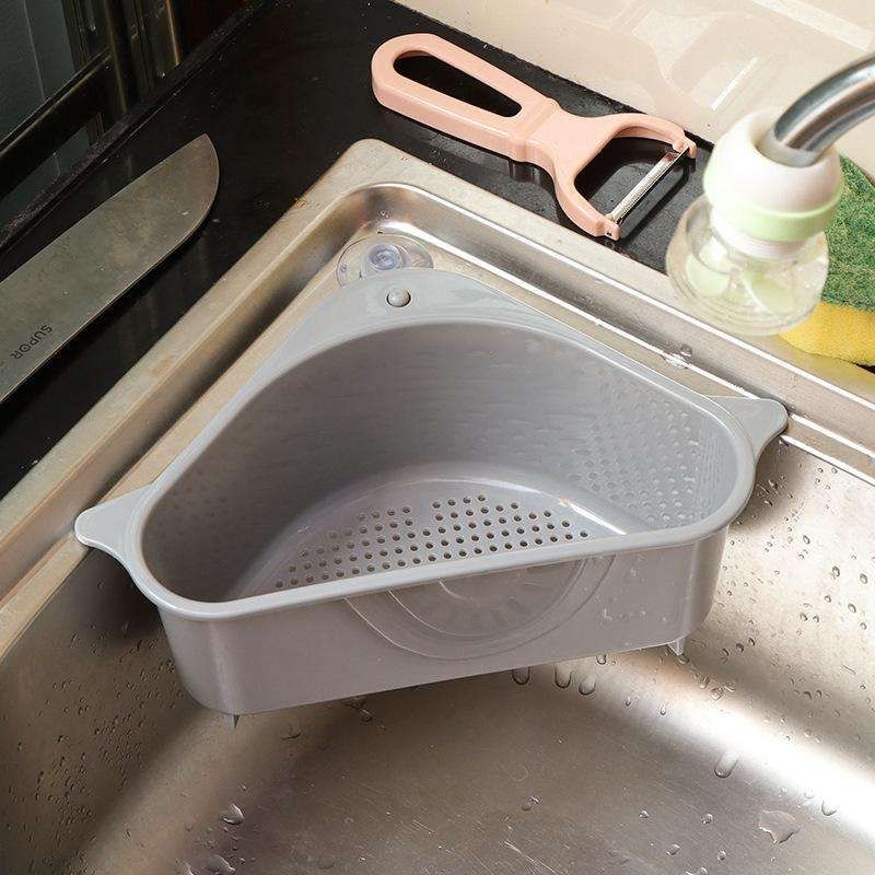 2-Pack Sink Strainer Rinse Box for Fruits Vegetables, Grey โ image 4