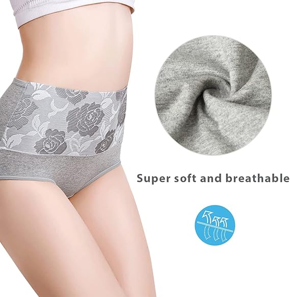 Women's 5-Pack L Size Multi-Colour Leakproof Briefs Underwear — image 4