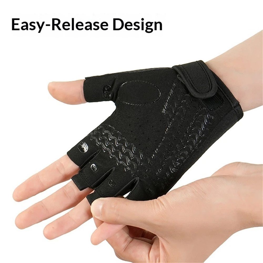 Workout Gloves for Women Men - Weight Lifting Gloves with Full Palm Protection & Extra Grip for Women Gym, Weightlifting, Weight Lift, Rowing, Exercise, Sport — image 4