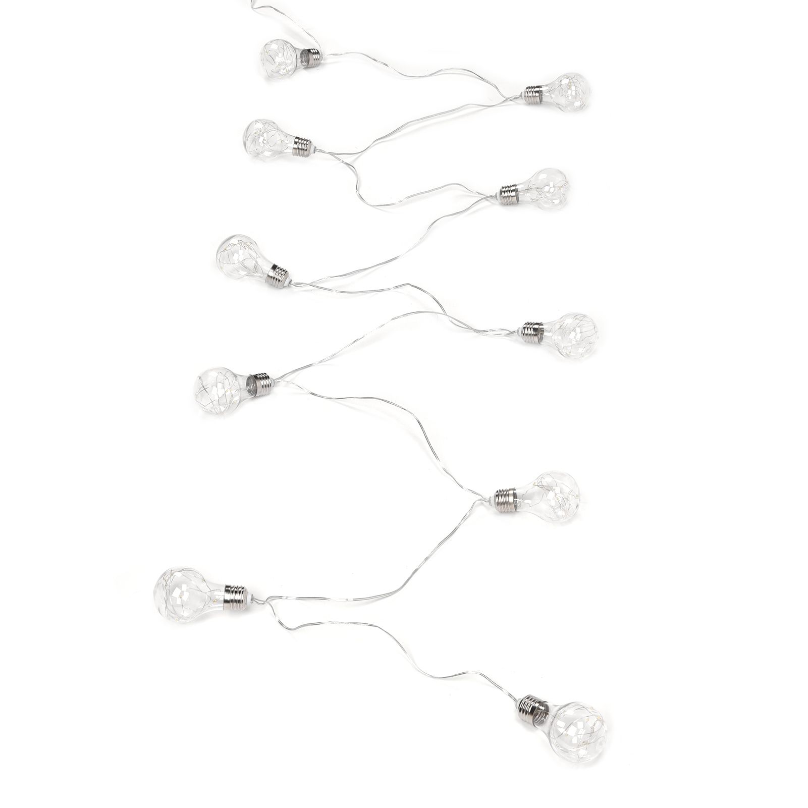 LED Light Strings Waterproof Copper Wire Lamp String E27 Bulb String Lights for Home Bedroom Decoration — image 6
