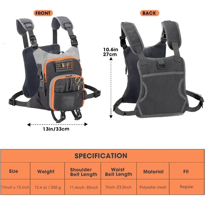 backpack fishing, chest, fishing tackle, buy online australia, fast shipping, best price — image 2