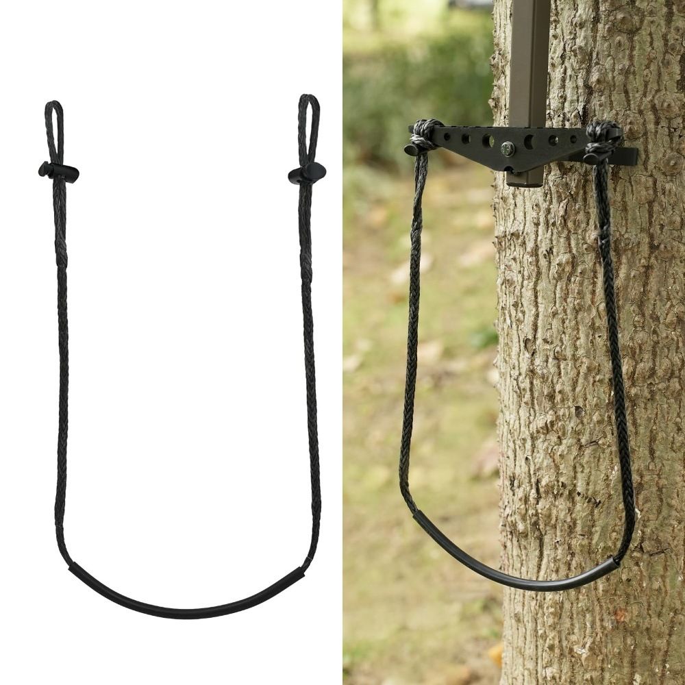 Climbing Stick Aider for Hunting, Daisy Chain Single Step Aider, Hand-Braided Lightweight Rope Ladder Tree Stand Step 3pcs — image 5