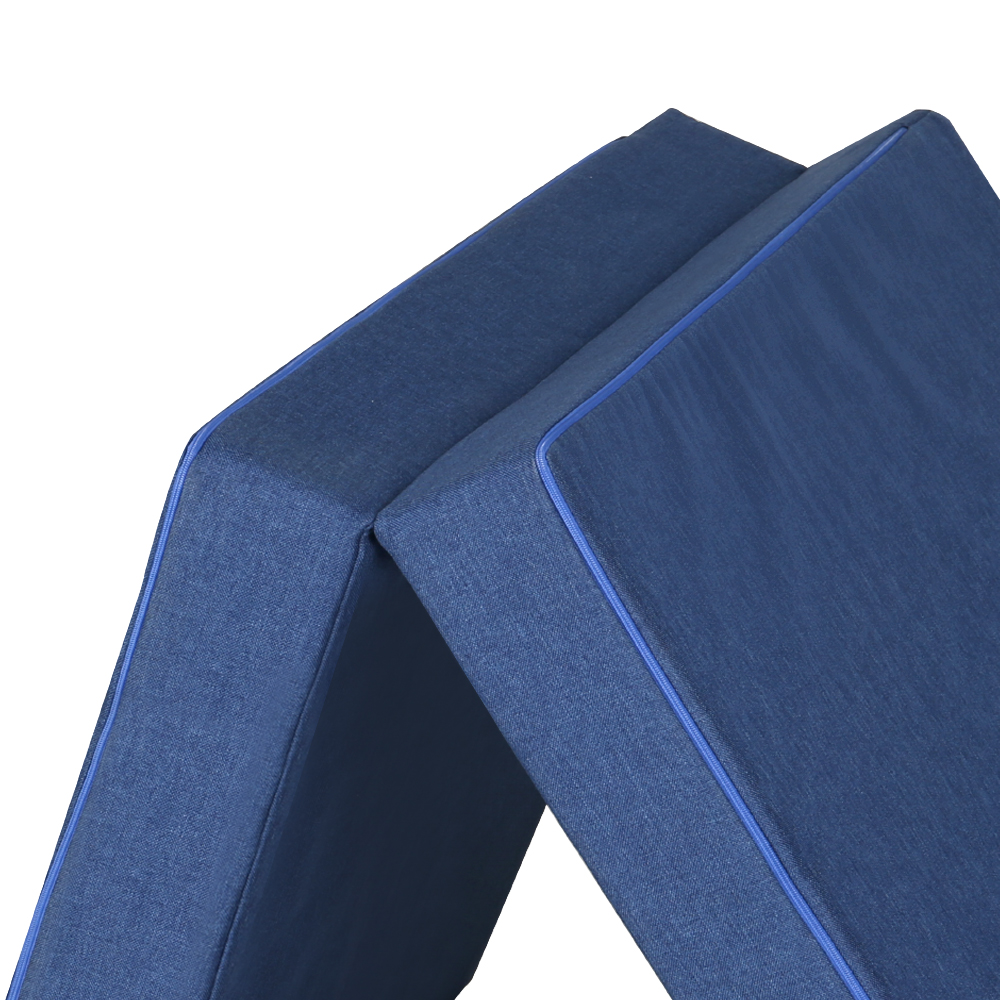 Giselle Bedding Foldable Mattress Folding Foam Single Blue — image 4