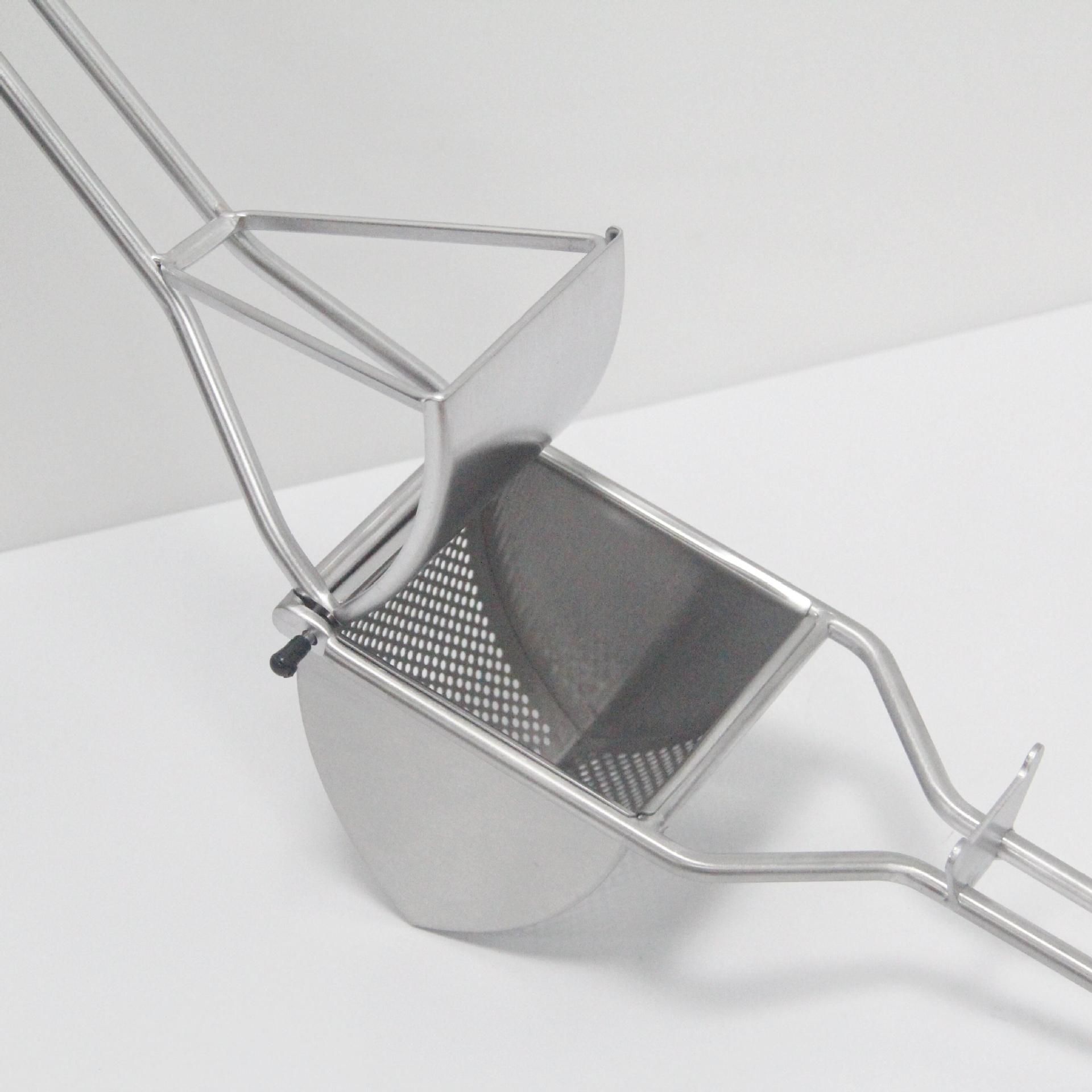 Stainless Steel Potato Press and Ricer to Puree All Root Vegetables Kitchen Essential Stainless Steel Potato Ricer for Gourmets Mashed Vegetables โ image 4