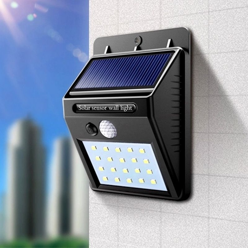 30 LED Solar Light Outdoor Solar Lamp Powered Sunlight Waterproof Motion Sensor Street Light for Garden Decoration — image 2