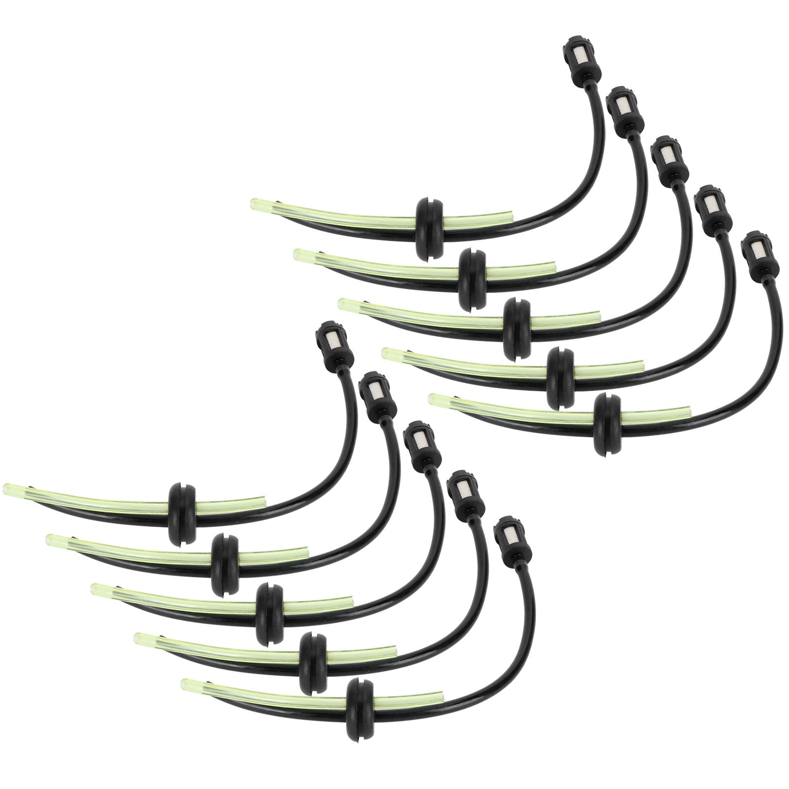 10Pcs Fuel Filter Hose Assembly Kit Replacement for GX35 Lawn Mower Brush Cutter Parts — image 5