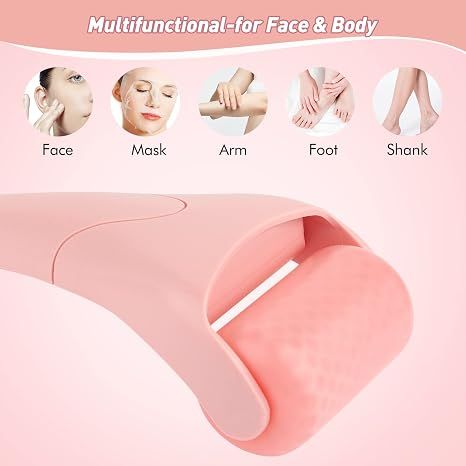Ice Roller for Face,Eyes,Women Gifts Idea,Therapeutic Cooling to Tighten Brighten Complexion and Reduce Wrinkles,Massager Under Eye Puffiness,Migraine and Pain โ image 4