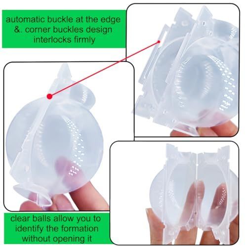 20 PCS Air Layering Propagation Kit with Zip Ties, Reusable Grafting Ball, Clear Air Layering Pods, Rooting Ball for Fast Propagation (Small) — image 2