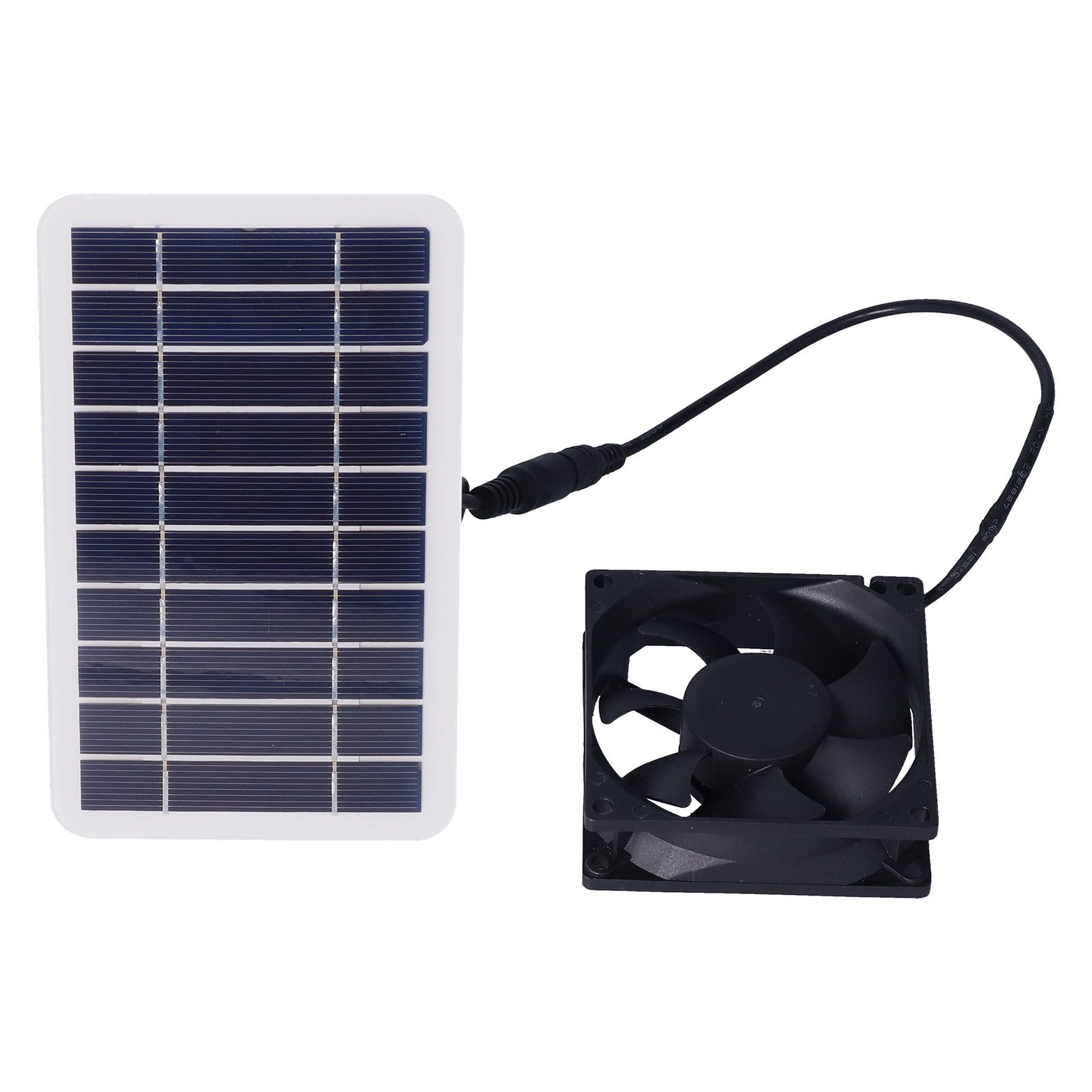2.5W Solar Panel Fan Solar Pet Exhaust Air Flowing Fan for Outdoor Breeding Planting โ image 4