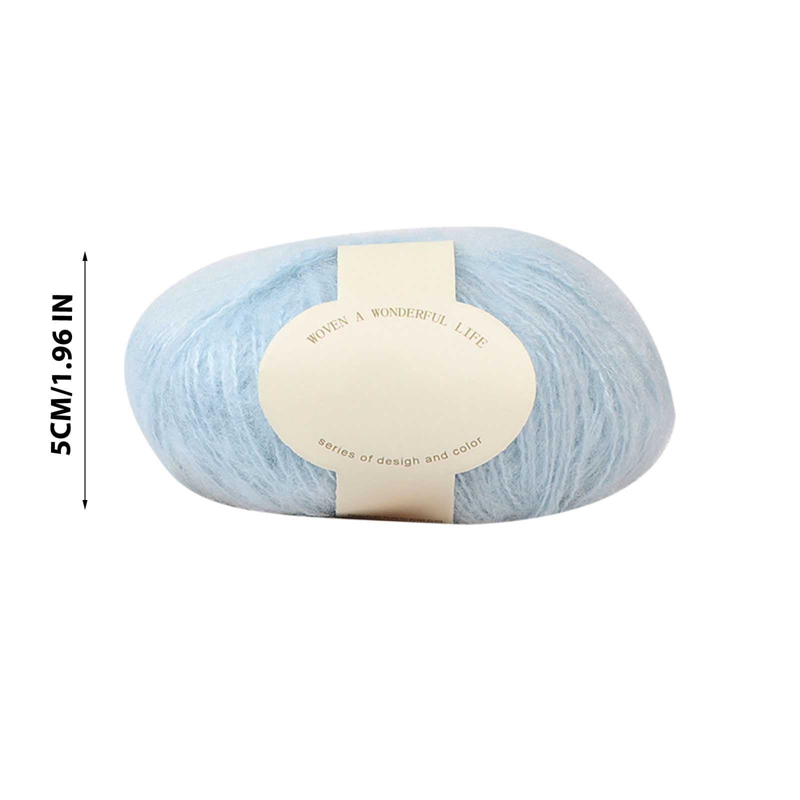 Clearance! Boovnll Mohair Yarn, Soft Yarn for Crocheting, Hand Knitting Hats, Sweater, Scarves, Crafts, Home Decorations, DIY Kids Toys, Yarn 28 โ image 6