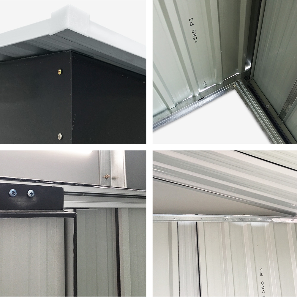 Giantz Garden Shed 1.62x0.86M Sheds Outdoor Storage Tool Workshop House Shelter Sliding Door — image 3