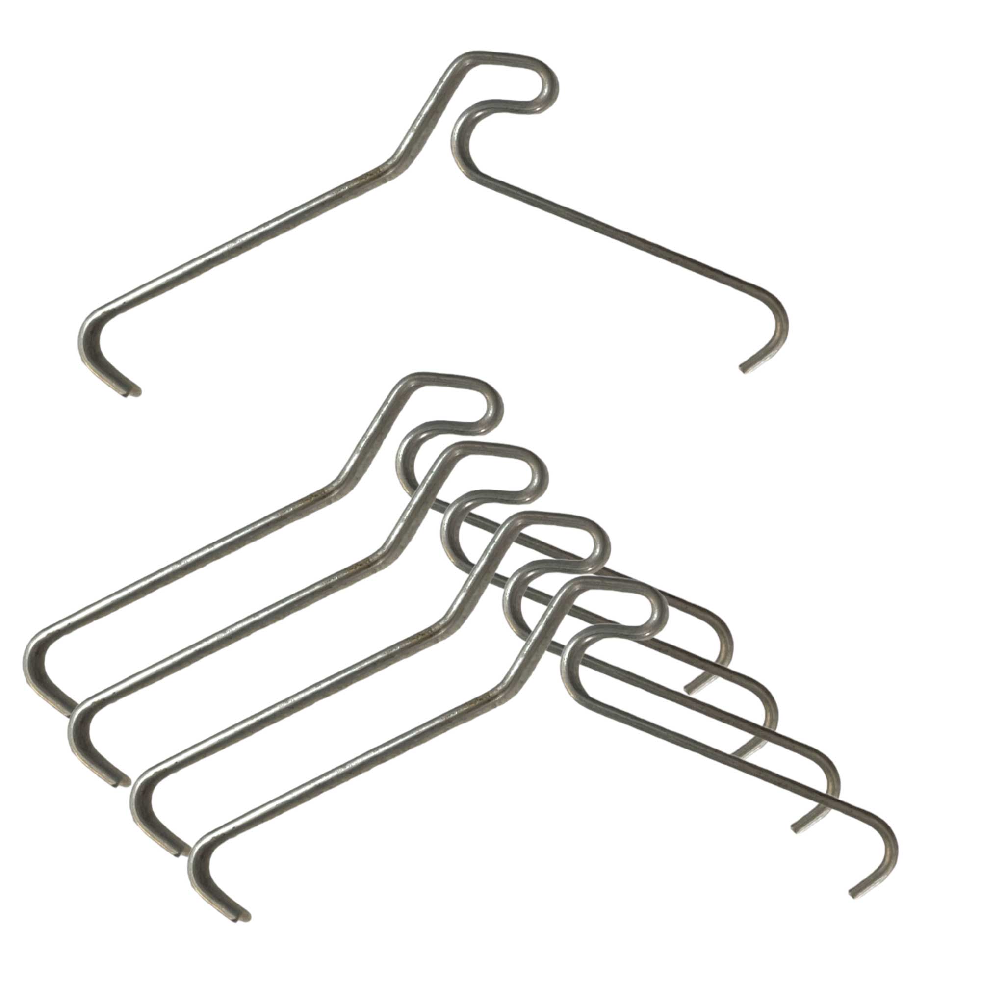 5 Pack 90mm (3.5") Brick Hooks - Wall Crab Clips Hangers For Pictures Plants — image 3