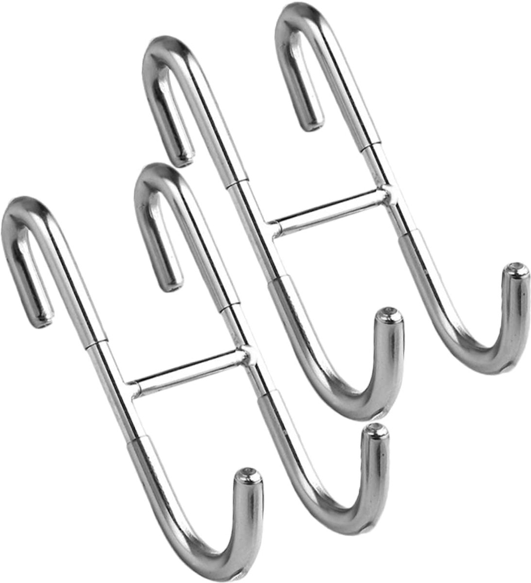 Two-piece set of door hooks
