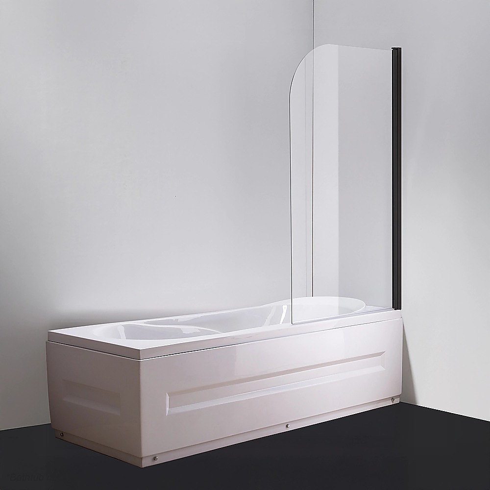 180 Degree Pivot Door 6mm Safety Glass Bath Shower Screen 800x1400mm By Della Francesca โ image 5