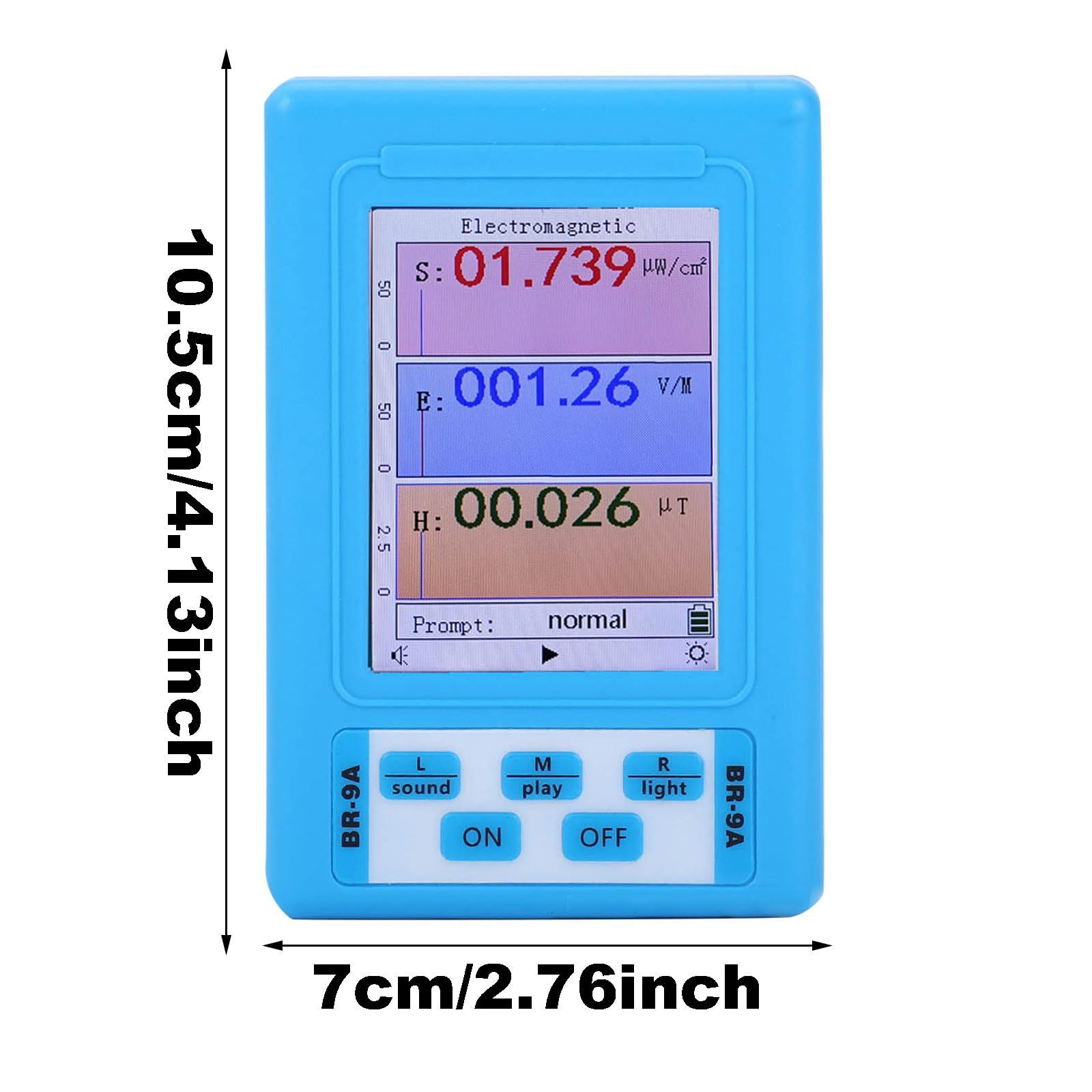 Multi Nuclear Radiation Detector Geiger Counter Radiation Detector Radiation Dosimeter with LCD Display Portable Handheld — image 2