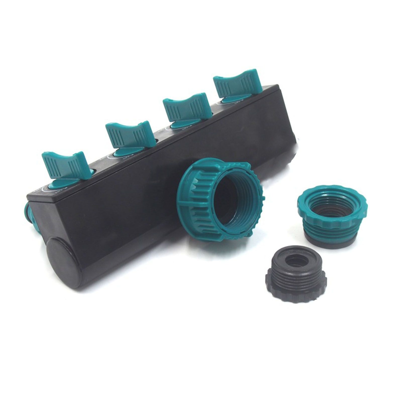 4 Way Water Splitter Garden Irrigation Watering Adapter Hose Connector for Garden Watering Lawn Maintenance European Faucet — image 4