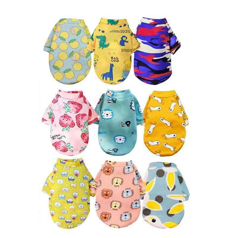 XS Cute Pet Dog Warm Jumper Sweater Clothes Cat Knitwear Knitted Coats Winter - Yellow Giraffe โ image 3
