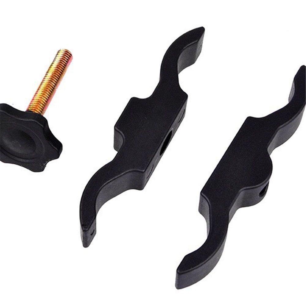 2 pack Universal Quick Release Gun Scope Sight Flashlight Torch Clip Holder Clamp Mount Fits Multiple Scope Size(Excluding flashlight) — image 2