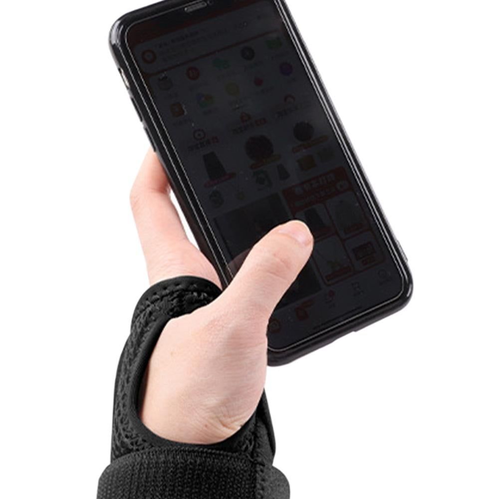 1Pair Carpal Tunnel Wrist Brace Carpal Tunnel Splint Arthritis Pain and Support For Sprained Relief Night Work - Black & S — image 3