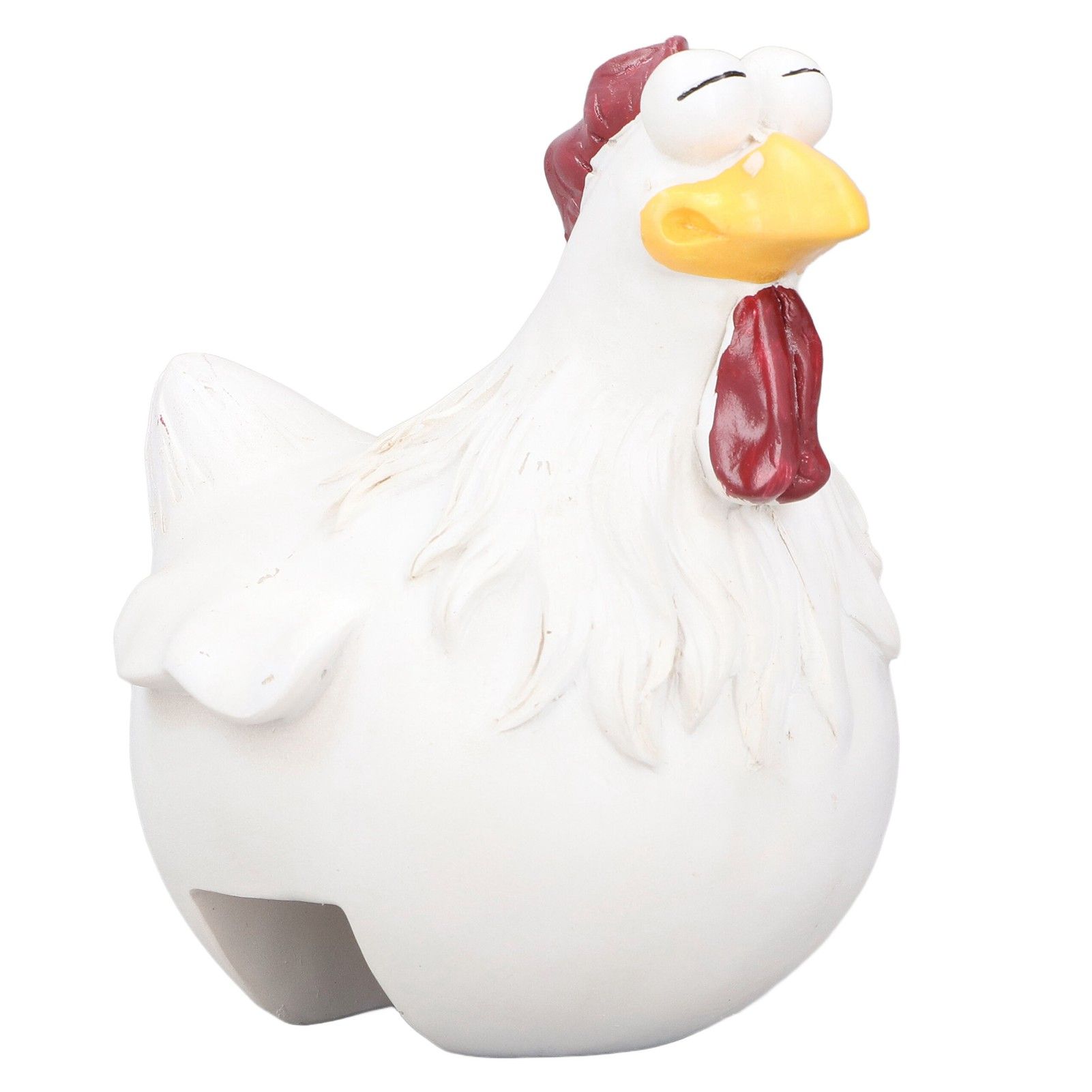 Big Eye Chicken Ornaments Funny Chicken Statues for Garden Stairs Farm Patio BackyardA — image 3