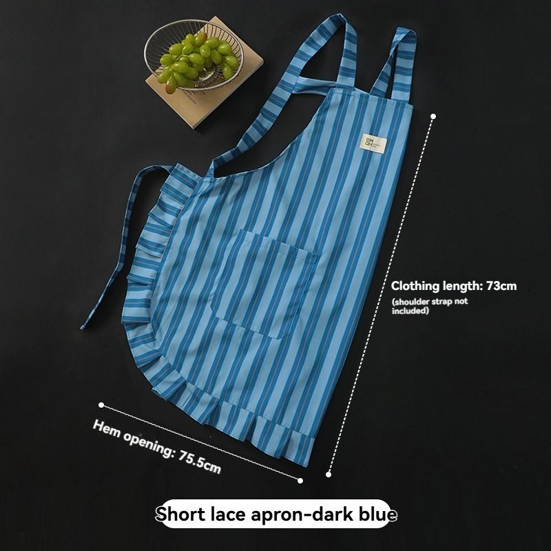 vertical striped apron — image 4