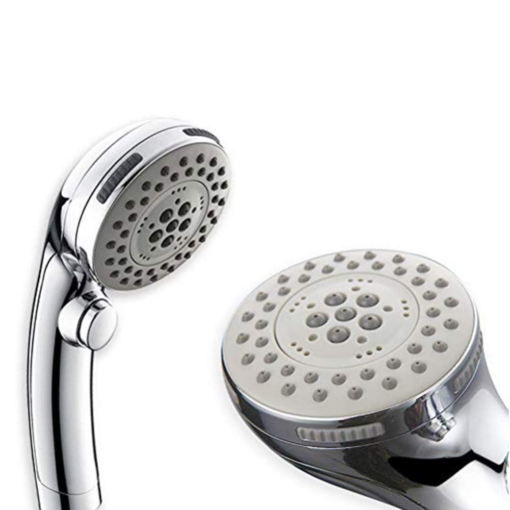Boosting six function shower head set, shower head button, one key water stop, handheld shower head, lotus canopy โ image 4