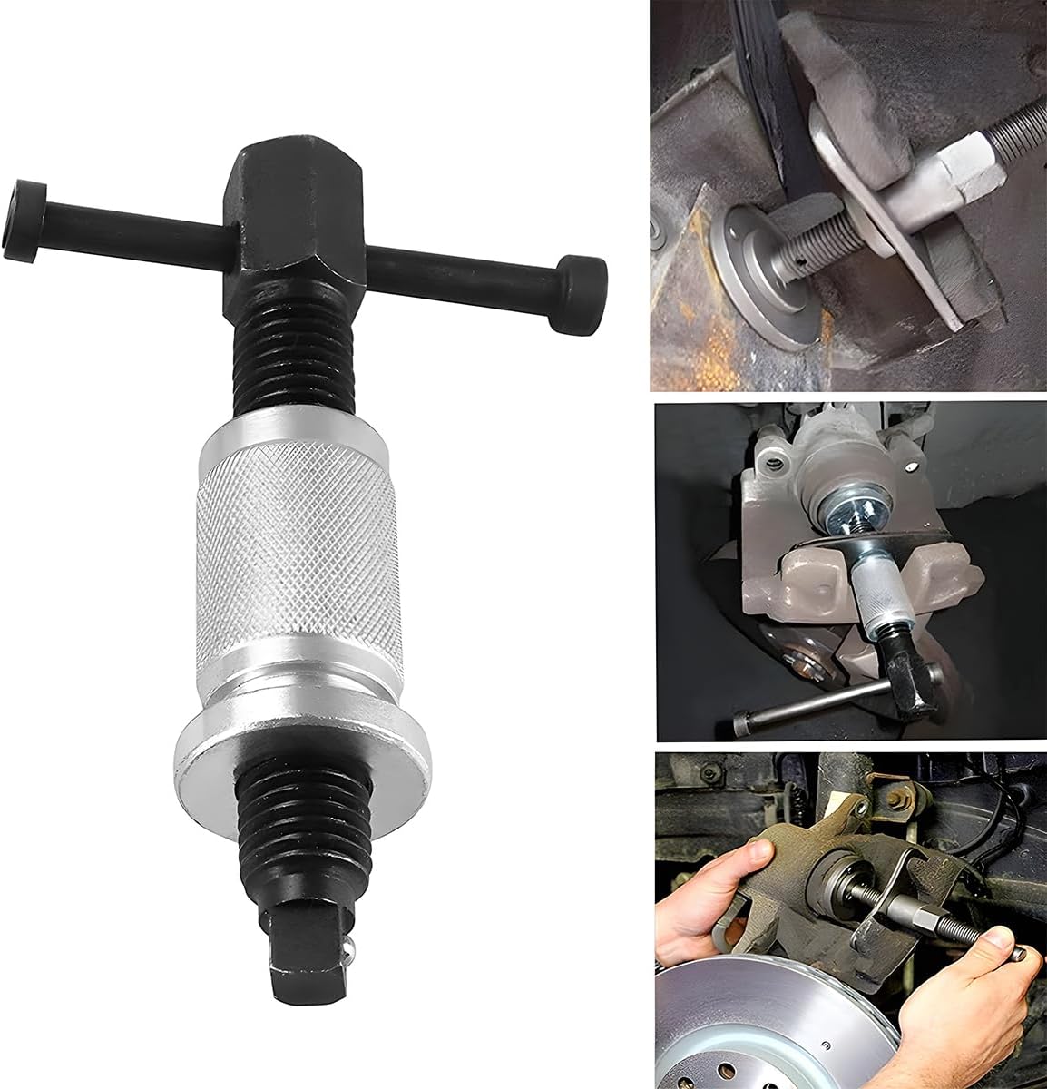 Car Brake Piston Wind Back Tool, 3pcs/Set Brake Caliper Piston Rewind Tool, Auto Rear Brake Pad Wind Back Tool, Brake Caliper Wind Back Tool for Replacement of — image 5