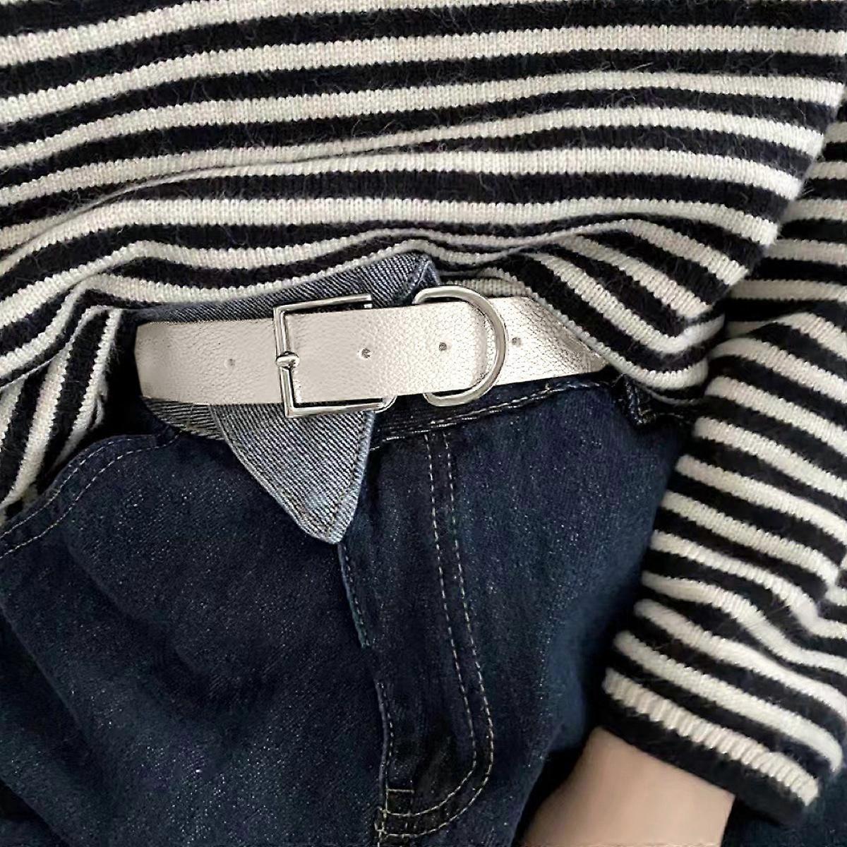 Women's PU Leather Belt for Jeans, Fashion Alloy Buckle โ image 5