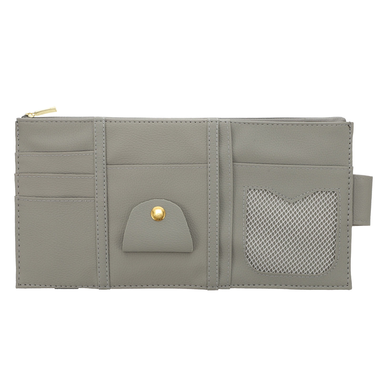 Worgeous ID Storage Bag Visor Organizer Sun Automotive Car Pocket Grey โ image 4