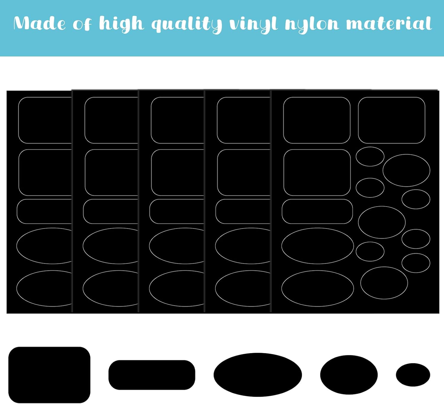 75Pcs Down Jacket Repair Patch, Black Self Adhesive Nylon Repair Patch Tape Washable Fabric Clothing Repair Patch Tape for Puffer Jackets Coats Tents Sleeping — image 3