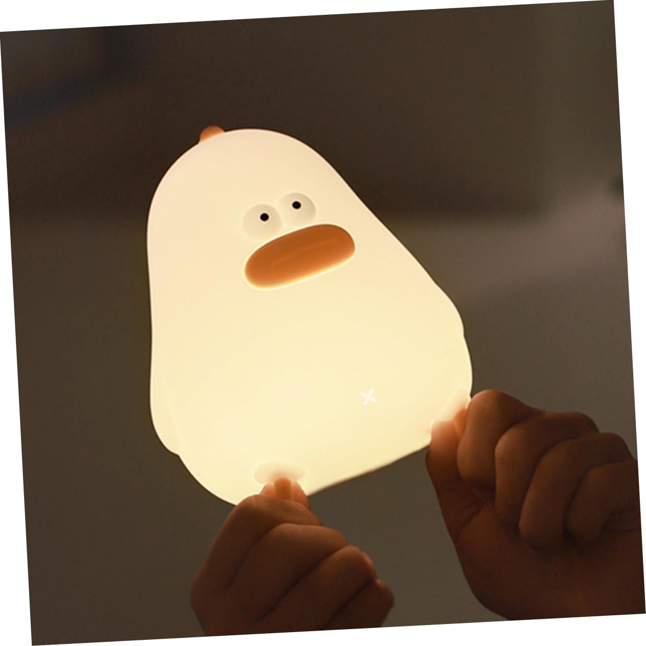 Fat Chicken Silicone Lamp Nightlight Night Light Toilet Seat Covers Chick Light Kids Table Lamp Baby Silicone Light Nursery Lamp โ image 2
