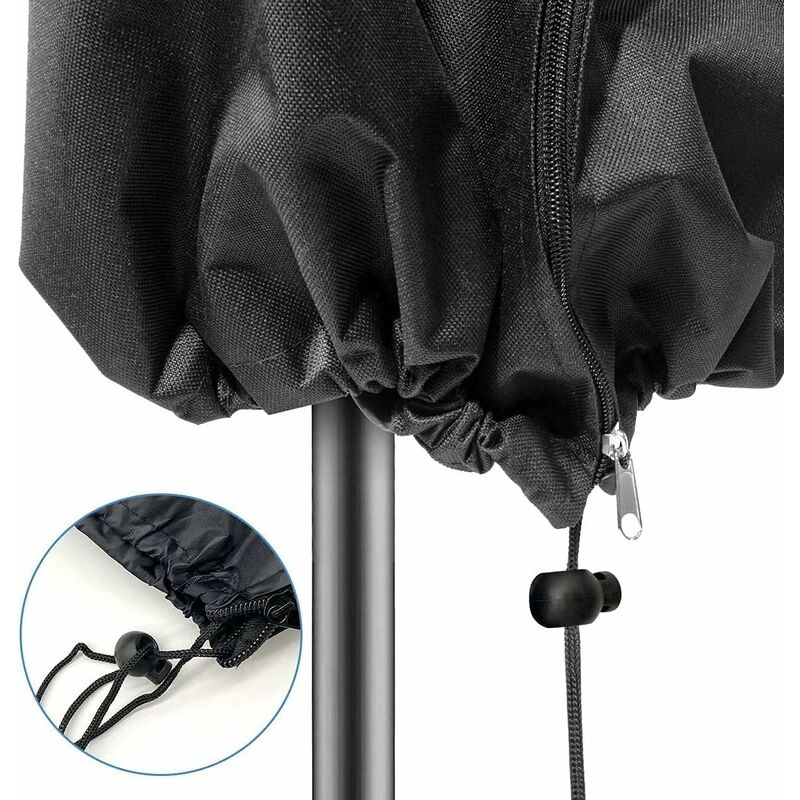 Parasol Cover, Waterproof Garden Umbrella Cover, 265X40/70/50Cm/Anti-Uv, Wind, Discoloration, For โ image 4