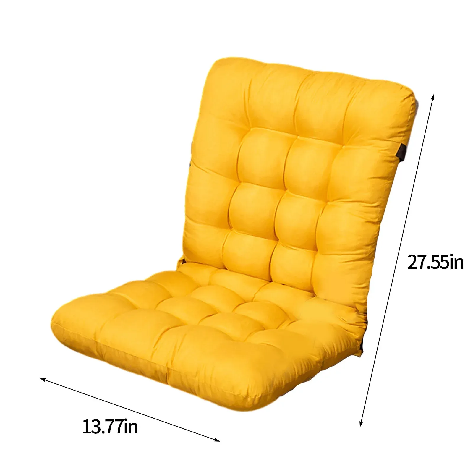 Rocking Chair Cushion, Soft Indoor Outdoor Rocking Chair Pad for Patio Chair, Home Seat and Back Support Cushion — image 3