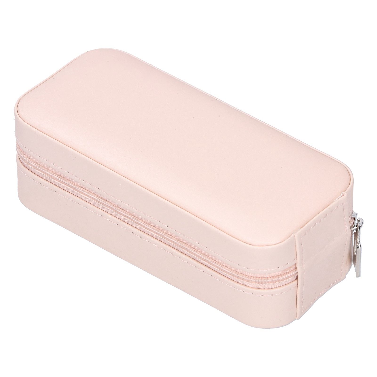 Portable Jewelry Organizer PU Fashion Earrings Necklace Rings Packaging Display Collection Case — image 3