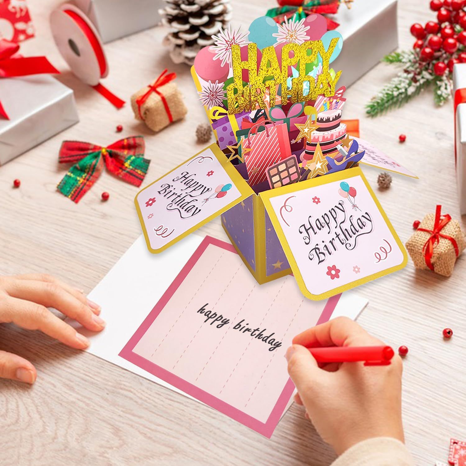 2 Piece 3D Pop Up Birthday Cards for Family and Friends โ image 6