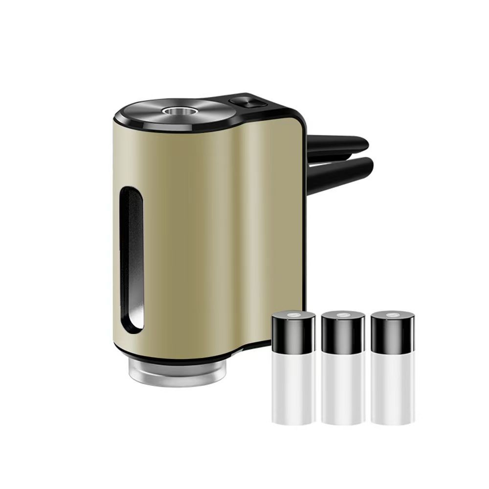 Car Aroma Diffuser Adjustable Settings Essential Oil Diffuser For Car - Gray - Size Shangri-La — image 2