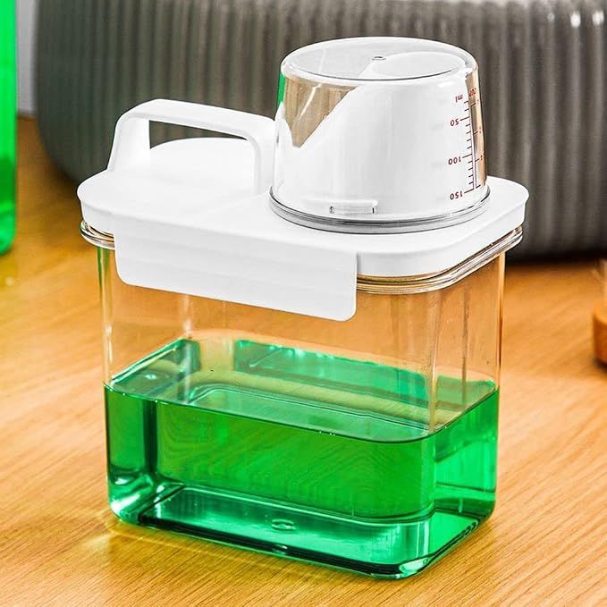 Washing Powder Storage Box with Lid and Measuring Cup, 2300 ml โ image 5