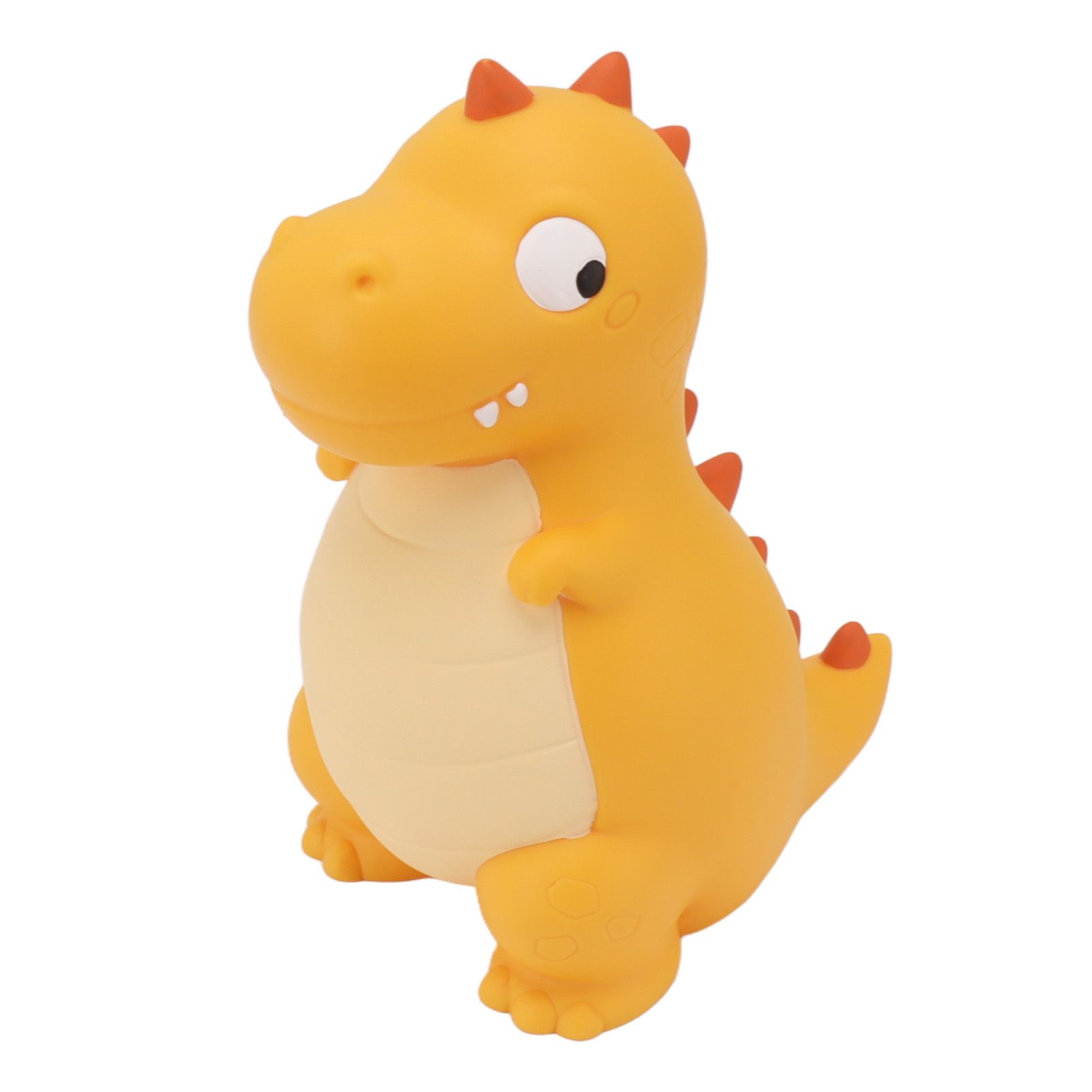 Dinosaur Piggy Bank Cute Cartoon Money Save Box Fall Resistance Money Coin Bank Desktop Decoration Boys Girls Gift Small Yellow — image 4