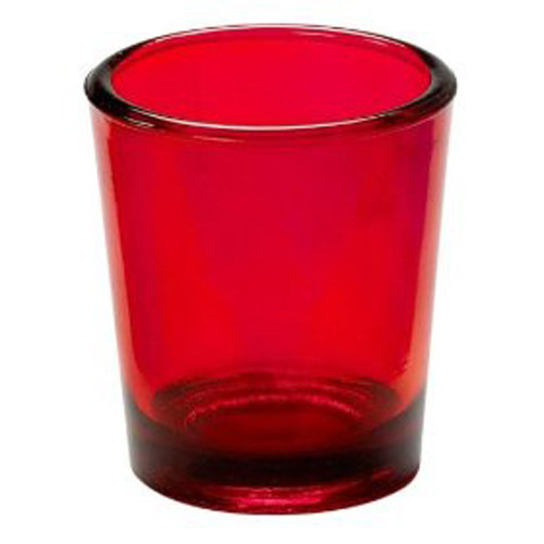 40 Pack Red Glass Votive Tealight Candle Holders House Party Centerpiece Xmas Wedding Decor Glass Candlestick Party Decorations Bridal Valentines Event — image 6