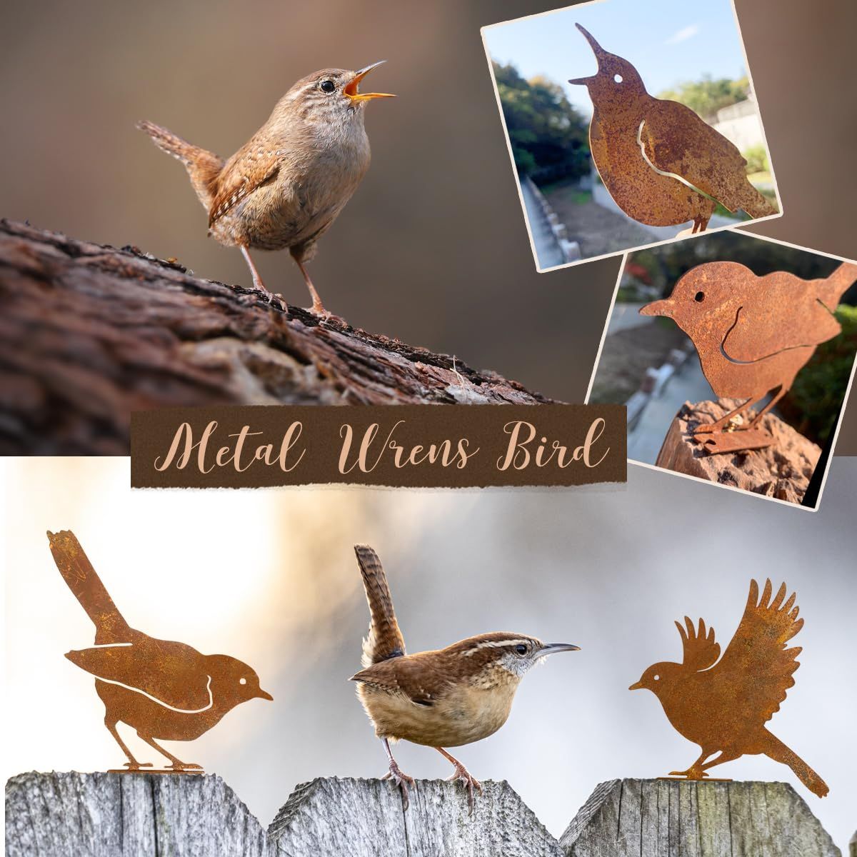 Metal Bird Wall Art — image 3