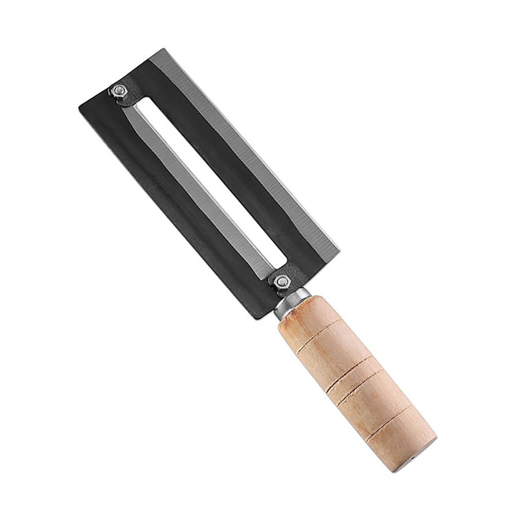 Sugarcane Peeling Kinfe Pineapple Peeler Carbon Steel Sugar Cane Peeling Cutter with Wooden Handle โ image 3