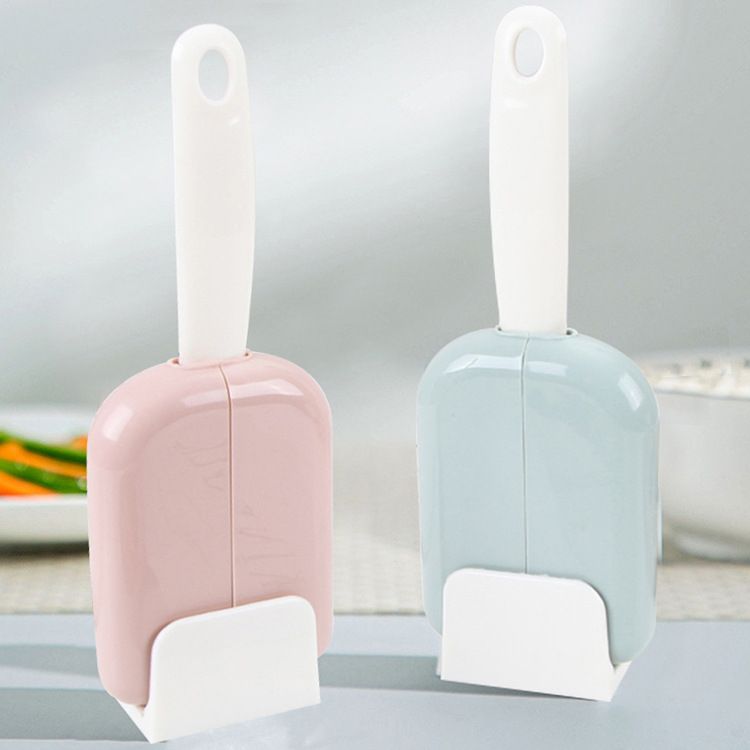 Rice Paddle Stand 2 Sets Rice Spoon Holder Stand Stand-up Cover Rice Scoop Automatic Opening Closing Kitchen Utensils Rice Spatula