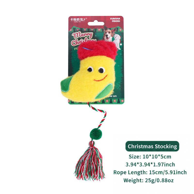 Delightful Christmas Catnip Cat Toys Set with Crinkle Sound – Soft Plush Biting and Kicking Playmates for Your Feline, Perfect Holiday Gift to Keep Indoor Cats — image 6